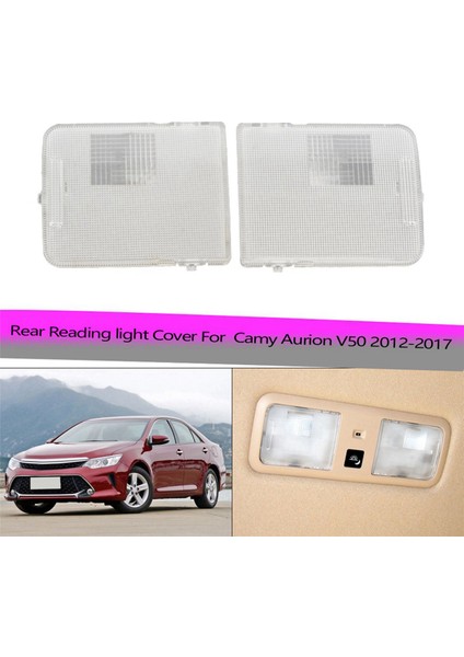 20X Araç Çatı Arka Kubbe Haritası Okuma Işık Kapağı Toyota Için Makyaj Lambası Lens Camry Aurion V50 2012-2017 8139406030 (Yurt Dışından) fiyatları