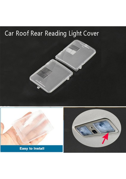 20X Araç Çatı Arka Kubbe Haritası Okuma Işık Kapağı Toyota Için Makyaj Lambası Lens Camry Aurion V50 2012-2017 8139406030 (Yurt Dışından) modelleri