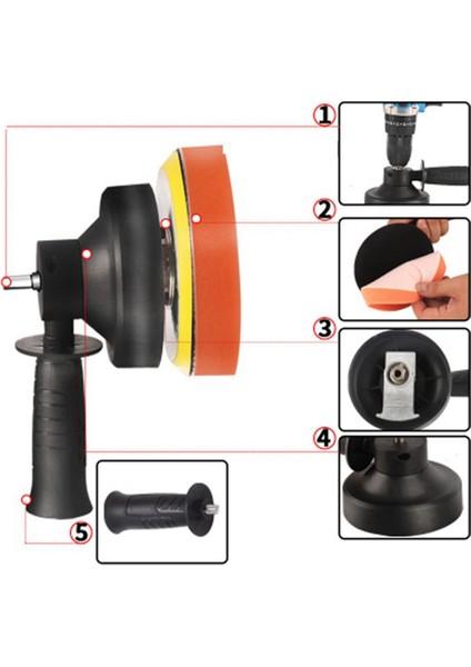 Parlatma Makinesinin Adaptör Manşonu, 3-13MM Üçgen Aynası Elektrik Matkabının Adaptörü Için Uygundur. (Yurt Dışından) fırsatları