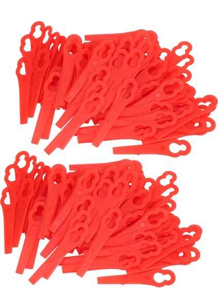 200PCS DKGT06 20V Lityum Için Plastik Bıçak Kolyeleri Salıncak 1500MAH Kablosuz Çim Düzelti (Yurt Dışından)