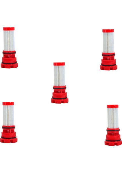 Ford Mercury Optimax/verado Motorları Için 5x Yeni Kırmızı Yakıt Filtresi 8M0020349 884380T (Yurt Dışından)