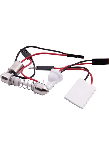 4x Otomatik Süper Parlak Beyaz 18 Cob LED Ampul Paneli + T10 Festoon Adaptörleri (Yurt Dışından) modelleri