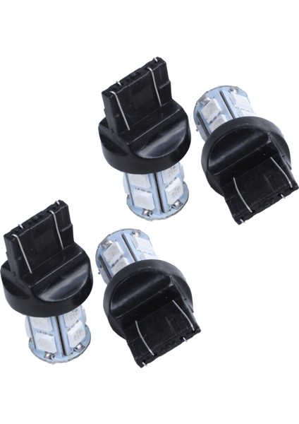 4x Kırmızı T20 7443 380 W21/5W Araba 13 Smd 5050 LED Durdurma Kuyruk Fren Işıkları Ampuller (Yurt Dışından)