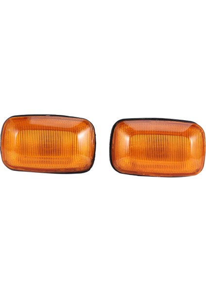 2pcs Toyota Land Cruiser Için Fender Dönüş Sinyali Yan Işaretçi Lambası Işık 80 1990-1997 100 1998 - 2004 2005 2006 2007 (Yurt Dışından)