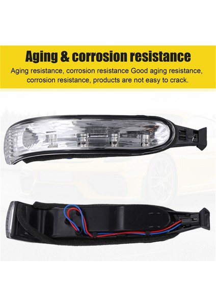 Yan Kapı Ayna LED Gösterge Işığı Mercedes ml Sınıfı W163 2002-2005 Dikiz Dönüş Sinyal Lambası A1638200621 Sağ (Yurt Dışından) modelleri
