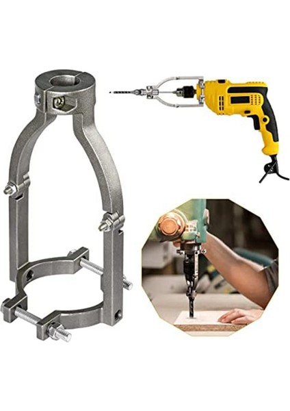 Kurulum ve Sökme Için Kare Delik Matkap Ucu Adaptörü - Matkap Makinaları Için Matkap Presi Için Zıvana Açma Aparatı (Yurt Dışından)