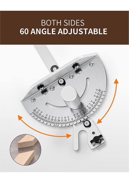 Hassas Gönye Ölçer, 120 Açısal Uçlu Masa Testeresi Gönye Ölçer ve Masa Testeresi Için Tekrarlayan Kesim Çevirme Durdurucu (Yurt Dışından) indirimleri