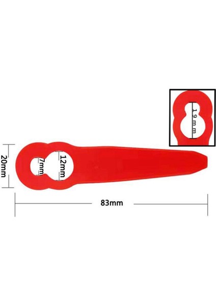 200PCS Yedek Plastik Bıçaklar Için Stihl Polycut 2-2 Fsa 45 Çim Biçme Makinesi Düzeltici Çim Kesici (Yurt Dışından) indirimleri