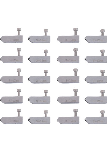 20X Yedek Kesici Kafası Her Türlü Cam Hız T-Cutter T Kstar Kd Terui (Yurt Dışından)