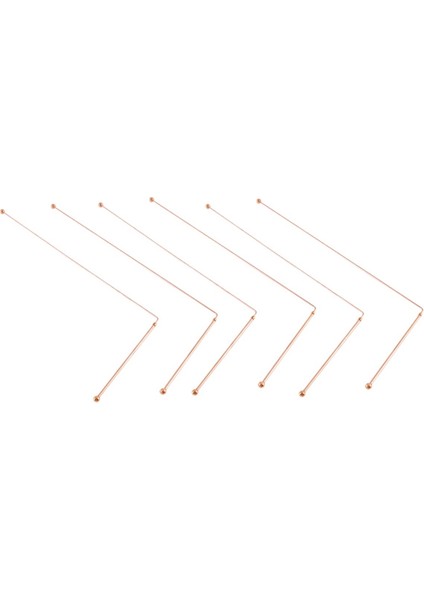 3paır Bakır Dowsing Çubukları Manevi Divine Çubuklar Esnek Bakır Çubuk Dowsing Ruh Çubukları Altını Tespit, Divine Suyu (Yurt Dışından)