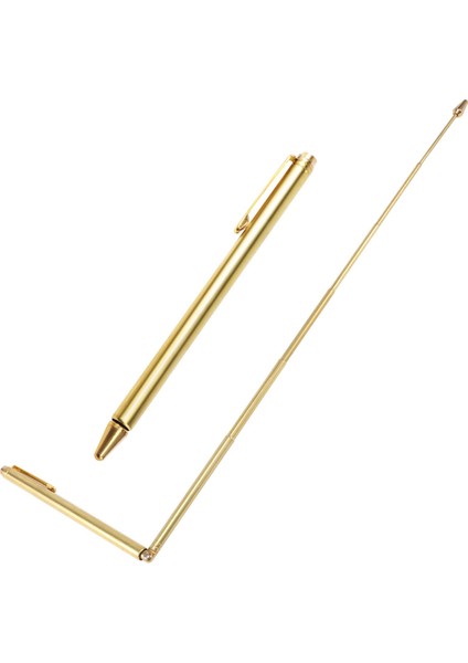 2pcs Dowsing Çubukları, Geri Çekilebilir Bölme Çubukları, Portatif Kalem Şekli L Çubuklar, Hayalet Av Araçları Için, Divine Su Vb. (Yurt Dışından)