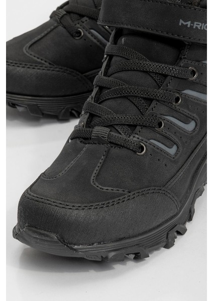 Kaydırmaz Cırtlı Çocuk Trekking Bot Siyah Siyah modelleri