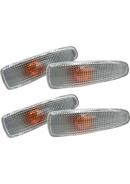 Mitsubishi Lancer Mirage Rvr Için 2x Yan Gösterge Turn Sinyal Işık Çifti 2008-2017 8351A047 (Yurt Dışından)