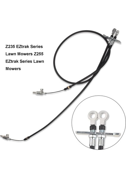 GY22289 Biçme Makinesi Güverte Kaldırma Kablosu John Deere Z235 Z255 Eztrak Serisi Çim Biçme Makineleri Için, GY22157 AM145470 AM142881'I Değiştirin (Yurt Dışından) modelleri