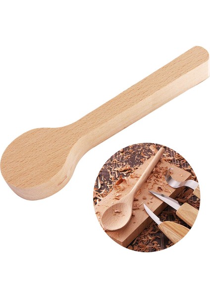 Adet Ahşap Oyma Kaşığı Boş Set Kayın ve Ceviz Bitmemiş Ahşap El Sanatları Oymacılık Seti Yeni Başlayanlar Için Whitteler (Yurt Dışından) fiyatları