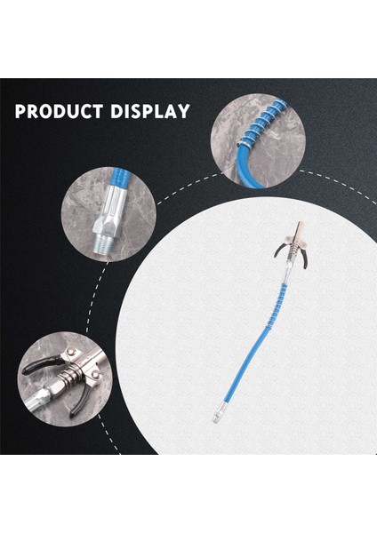 30 cm Hortum Dişli Gres Nozul Ağır Hızlı Hızlı Salınma Gres Kuplörü 10000PSI Iki Pres Aksesuar (Yurt Dışından) indirimleri