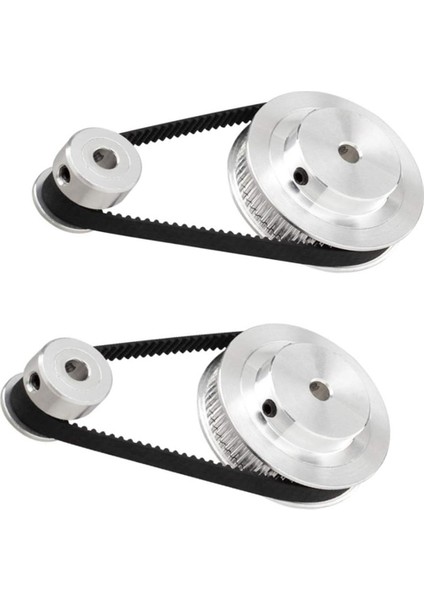 6 Set 2gt Senkron Tekerlek 20 60 Diş Alüminyum Zamanlama Kasnağı Gt2 Zamanlama Kemeri Kasnağı Sistemi (Yurt Dışından) fiyatları