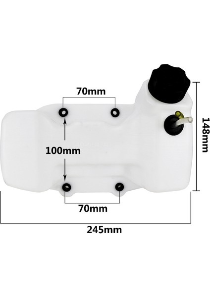 40-5bl Çalı Kesici Yakıt Tankı Çalı Kesici Yedek Parçaları Düzeltici Yakıt Tankı Takımı Benzin Yakıt Tankı Kapağı Çalı Kesici Tankı (Yurt Dışından) fiyatları