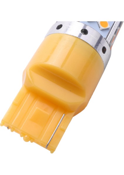 4x T20 7440 W21W LED Ampul 3030 35SMD Canbus LED Lamp Araç Deniz Sinyal Işıkları Amber Aydınlatma 12V 24V (Yurt Dışından) indirimleri