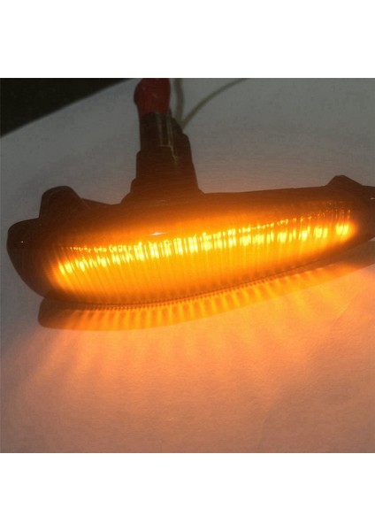 16X Füme Lens Amber Tam LED LED Dinamik Ön Yan Işaretçi Mitsubishi Lancer Evo x Mirage Outlander Sport (Yurt Dışından) modelleri