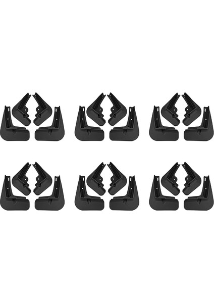 24PCS Byd Dolphin Ea1 2021-2022 Çamurluk Çamur Fleps Çamurluk Çamurlu Çamur Koruma Flep Splash Flaps Aksesuarlar (Yurt Dışından)