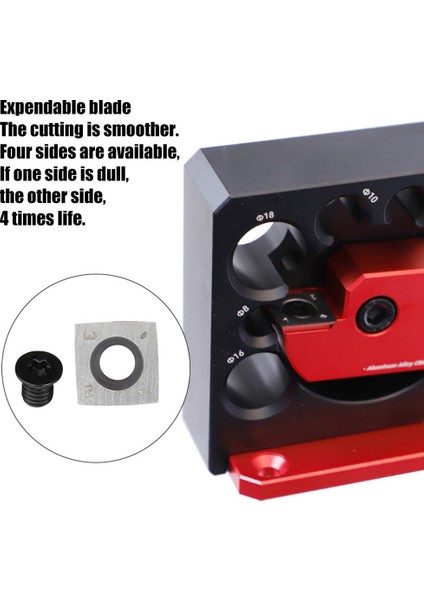 Ayarlanabilir Dübel Yapımcısı Jig 8MM-20MM Karbür Bıçaklı Ağaç Işleme Elektrikli Matkap Freze Dübel Yardımcı Alet (Yurt Dışından) fırsatları