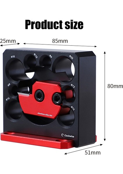 Ayarlanabilir Dübel Yapımcısı Jig 8MM-20MM Karbür Bıçaklı Ağaç Işleme Elektrikli Matkap Freze Dübel Yardımcı Alet (Yurt Dışından) indirimleri