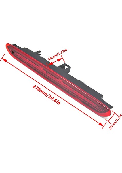 2x 2122000407 Araba Üçüncü Fren Işığı Yüksek Mount Durdurma Işığı LED Işık Fiat Grande Punto 2006 -2011 (Yurt Dışından) fırsatları