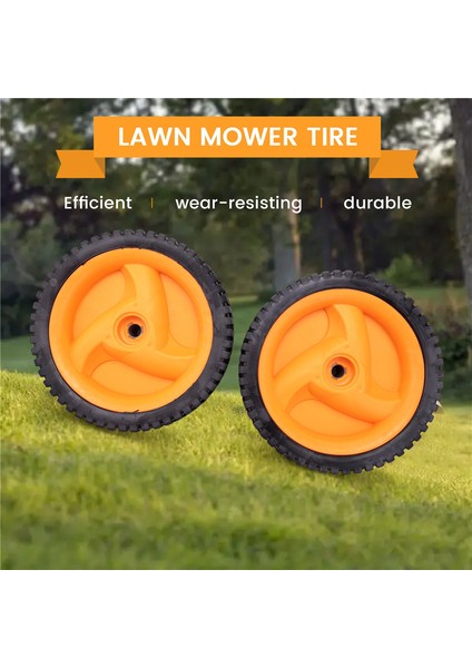 Husqvarnaa Mcculloch Için 2 Paket 196 mm Çim Biçme Makinesi Tekerleği 5324025-67, 5324029-36, 532402567, 532402936 (Yurt Dışından) indirimleri