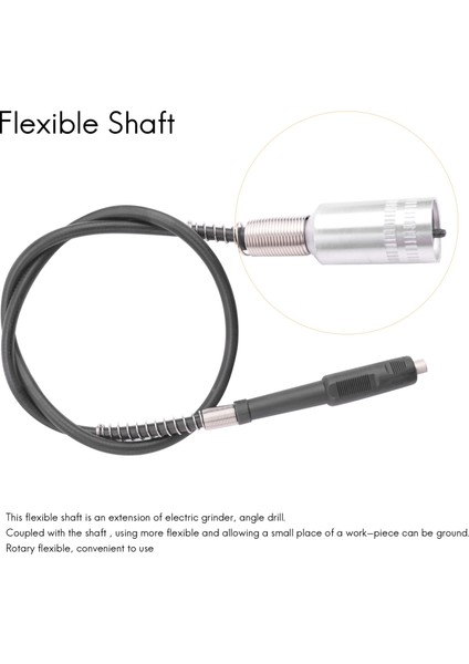 Dremel Parlatma Aynası Siyah Için Yeni Uzatma Kablosu Esnek Şaft Döner Taşlama Aracı (Yurt Dışından) fiyatları