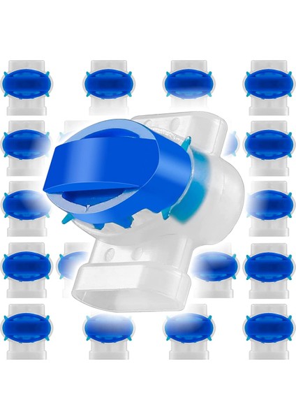 Robotik Çim Biçme Makineleri Için 30PCS Kablo Konnektörleri, Jel Dolgulu Su Geçirmez Bağlantı Kablosu Tel Konektörü (Yurt Dışından)