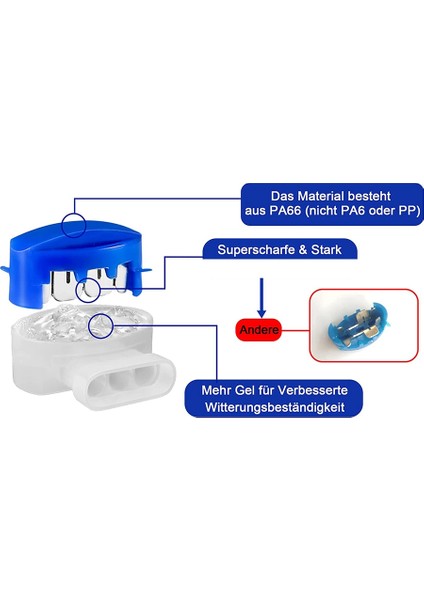 Robotik Çim Biçme Makineleri Için 30PCS Kablo Konnektörleri, Jel Dolgulu Su Geçirmez Bağlantı Kablosu Tel Konektörü (Yurt Dışından) indirimleri
