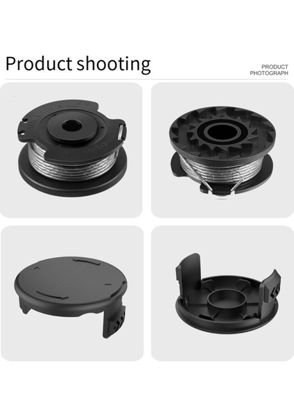 Bosch Easy Grass Cut Art 23SL 26SL Için F016800569/F016800385 Makara Misinası ve F016F04557 Makara Kapağı (Yurt Dışından) modelleri