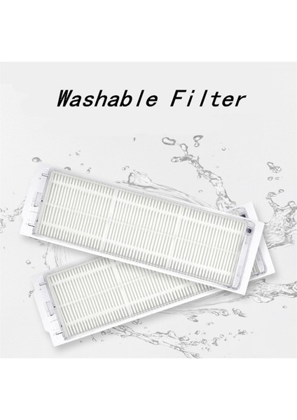 8 Pcs Yıkanabilir Hepa Hava Filtreleri Xiaomi Mijia Mi Robot Vakum Mop-P Pro STYTJ02YM Temizleme Robot Aksesuarları STYTJO2M (Yurt Dışından) modelleri