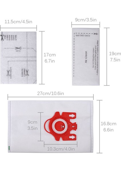 40X Toz Çantası Vakum Süpürge Filtre Çantası Miele Fjm Hava Temiz Elektrikli Süpürge (Yurt Dışından) fırsatları