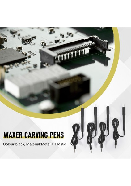 Diş Laboratuvarı Dijital Elektrikli Balmumu Için 4pcs Yedek Waxer Oyma Kalem Kalemleri (Yurt Dışından) fırsatları