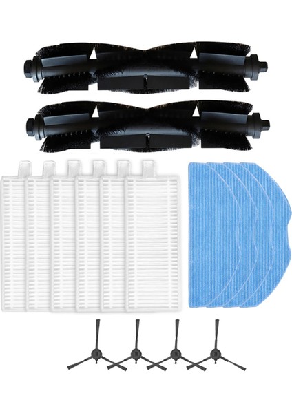 Ezvız Re4 / Re4 Plus / Re5 / Re5 Plus Yedek Parçalar Aksesuarları Ana Yan Fırça Mop Bez Filtresi (Yurt Dışından)