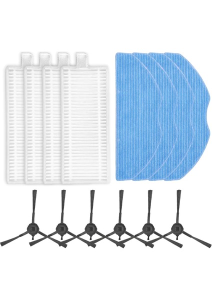 Ezvız Re4 / Re4 Plus / Re5 / Re5 Plus Yedek Parçalar Aksesuarları Ana Yan Fırça Mop Bez Filtresi (Yurt Dışından) fiyatları