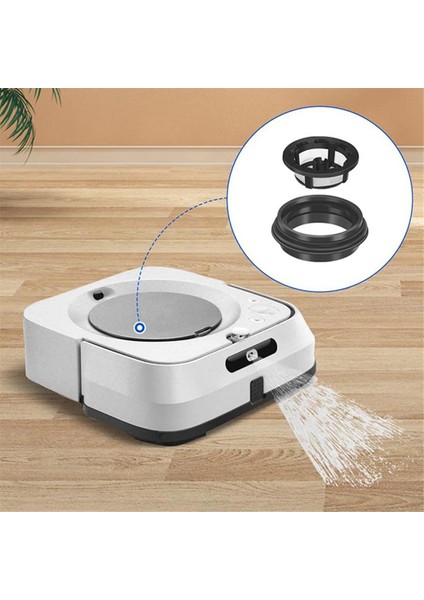 Irobot Braava Jet M6 (6110) (6012) (6112) (6113) Robot Mop&#39;un Değiştirilmesi Bölüm 4650144 (Yurt Dışından) fırsatları