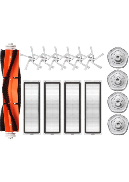 Dreame Bot Için W10 W10 Pro Kendi Kendini Temizleme Robot Vakum ve Mop Temizleyici Yedek Parçalar Aksesuarları Yıkanabilir Hepa Filtre (Yurt Dışından)