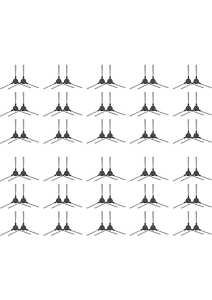 Midea I2 VCR03 Robot Vakum Süpürge Parçaları Için 10X Vakum Temizleyici Yan Fırça Fırça Temizlik Aksesuarları (Yurt Dışından)
