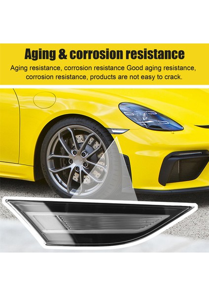 Ön Yan Işaret Işıkları Porsche Için Çamurluk Işık Yaprak Lambası 991 981 718 Boxster Cayman Turbo 2012+ Sağ 99163125605 (Yurt Dışından) fırsatları
