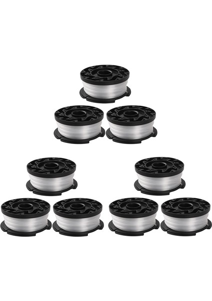 9 Paket Düzeltici Yedek Makara Siyah+Decker AF-100-3ZP 30FT 0.065 Inç Düzeltici Çizgi (Yurt Dışından)