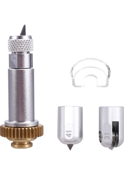 Bıçak Bıçağı, Dalgalı Bıçak ve Tahrik Yuvalı Gravür Ucu Seti, Cricut Maker Kesme Makinesi Için (Yurt Dışından)