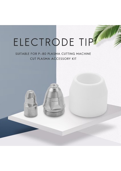 30 Adet P80 Plazma Kesim Sarf Malzemeleri Kiti, Plazma Memesi, Elektrot, P-80 Kesme Plazma Kesme Makinası Torch 1.5mm (Yurt Dışından) fiyatları