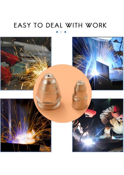 30 Adet P80 Plazma Kesim Sarf Malzemeleri Kiti, Plazma Memesi, Elektrot, P-80 Kesme Plazma Kesme Makinası Torch 1.5mm (Yurt Dışından) fırsatları