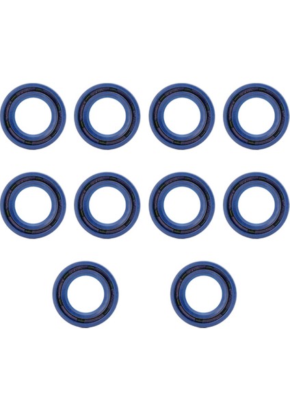 10 Parçalı Testere Mavi Yağ Keçesi Zincir Testere Seti Stıhl MS170 180 Parça Aracı Yağ Keçesi Halkası Için Uygundur (Yurt Dışından)