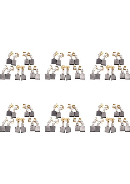 60 Pcs Güç Aleti Karbon Fırçaları Makita Için 18 x 16 x 7mm CB203 (Yurt Dışından)