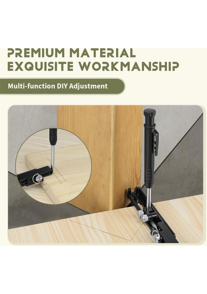 Çok Fonksiyonlu Yazar Aracı, Inşaat Kalemleri, Derin Delikli Kalemli Marangozluk Aletleri, Dıy Ahşap Scriber (Yurt Dışından) indirimleri