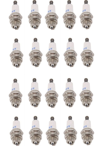 Briggs Stratton Motors 55MMX22MM Için 20PCS Mini Çim Biçme Makinesi Kıvılcım-Plug L7TC BR2LM (Yurt Dışından)